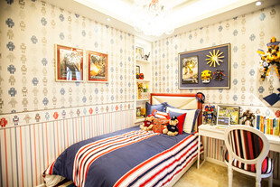 儿童房温馨布置展示