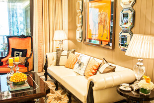 豪华客厅温馨家居布置