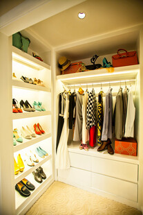 时尚衣帽间 衣物鞋子陈列