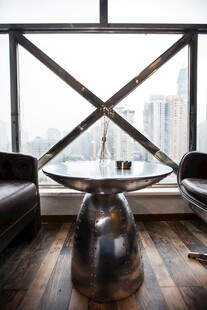 现代时尚窗边休闲洽谈区