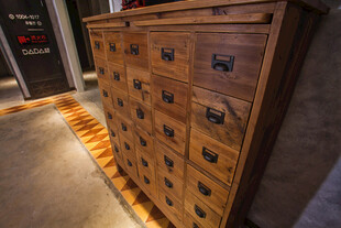 复古中式中药柜