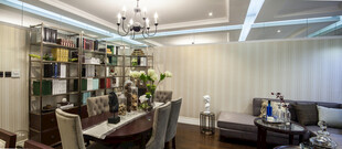 现代简约风格的客厅空间