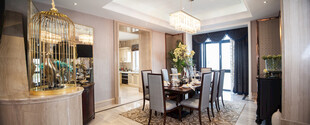 豪华现代风餐厅家居景致