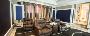 豪华家庭影院舒适观影空间