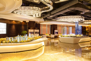 豪华室内吧台场景展示