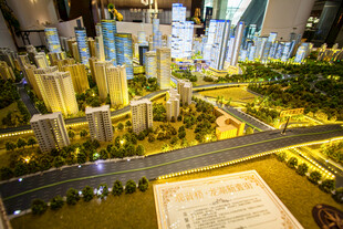 城市建筑模型景观展示