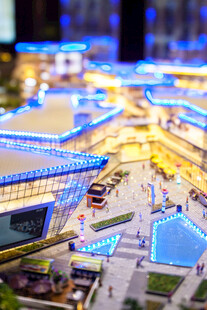城市建筑微缩景观模型