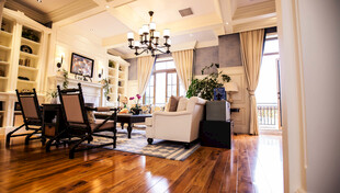 现代优雅客厅室内场景