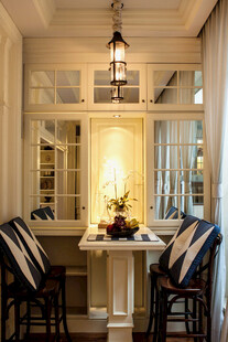 优雅餐厅室内温馨布置