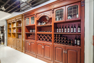 实木酒柜展示架 尽显格调