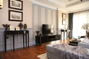 现代简约风客厅室内场景