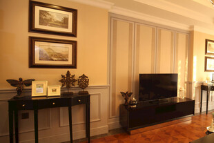 典雅客厅一角装饰展示