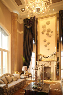 豪华欧式客厅室内装饰