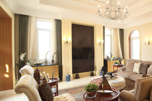 豪华客厅室内装饰场景