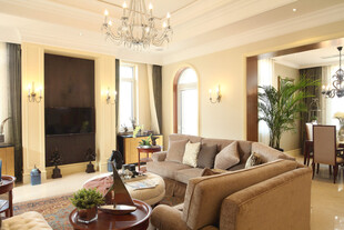 豪华现代风格客厅室内景