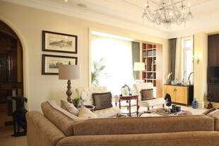 典雅欧式风格客厅室内场景