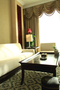 豪华客厅室内优雅布置