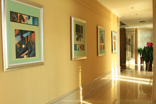 走廊艺术挂画展示空间