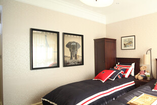 简约风格儿童卧室一角