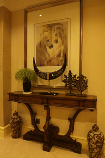 古典风格的奢华玄关装饰