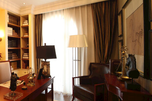 典雅书房室内景致