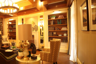 温馨典雅的家居客厅一角