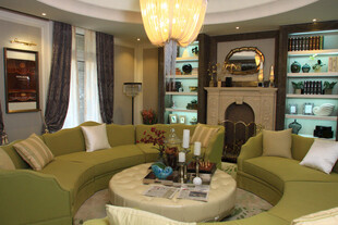 现代奢华客厅室内装饰