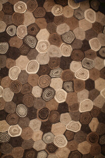 木质切片拼接纹理图案