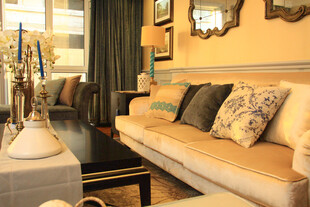 优雅温馨的客厅室内场景