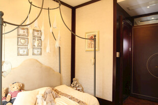 复古风格儿童卧室一角