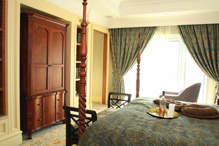 豪华卧室室内温馨场景