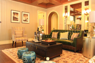 温馨典雅的客厅室内空间