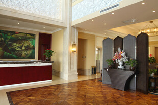 豪华酒店大堂精致内饰