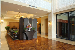 豪华酒店大堂室内景观