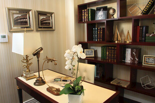 雅致书房一角
