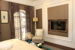 现代简约风格温馨卧室