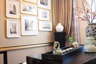 中式雅致客厅装饰一角