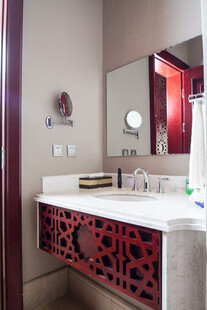 中式风格浴室洗手台设计