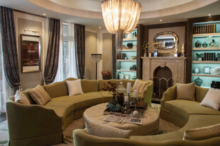 豪华客厅优雅室内装饰