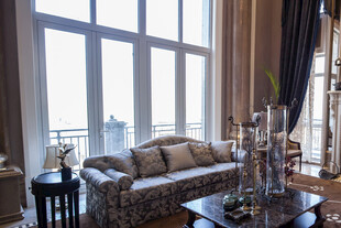 豪华客厅沙发景观陈设