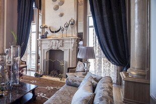 奢华欧式客厅室内装饰场景