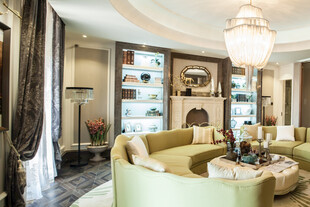 奢华典雅的客厅室内景致