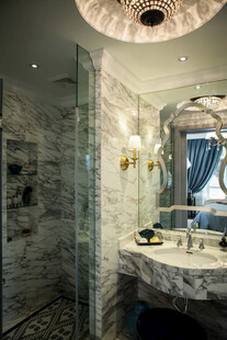 现代奢华大理石浴室设计