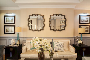 优雅复古客厅装饰场景