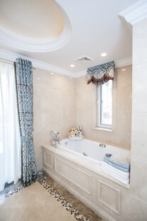 豪华浴室优雅浴缸展示