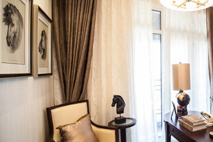 优雅客厅一角装饰展示