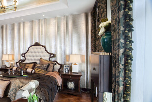 豪华欧式风格卧室场景