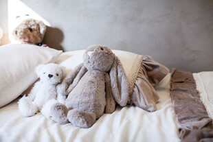 床上可爱毛绒玩具大集合