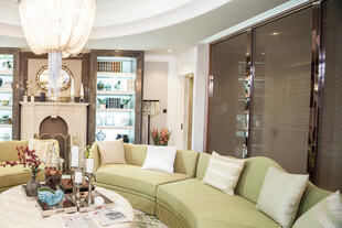 现代优雅客厅室内装饰