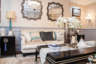 现代优雅客厅室内装饰